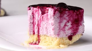 No-Bake Keto Blueberry Cheesecake