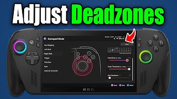 How To Adjust Joystick Deadzone Settings on ROG Xbox Ally X