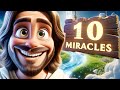 10 Miracles Of Jesus Christ AI Animation 
