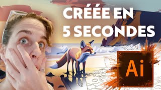 😱 IA vectorielle dans Adobe Illustrator  : TUTO et TEST (c'est fou)