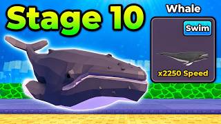 Unlocking NEW WHALE EVOLUTION in +1 Speed Evolve! (Roblox) screenshot 3