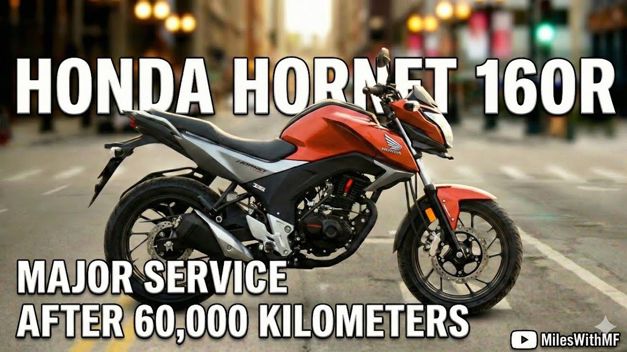 Honda Hornet 160R 60,000 KM Major Service | Full Restoration & Maintenance Guide | Cost & Parts