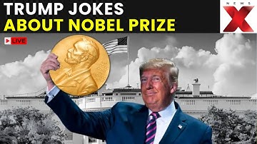 Trump Viral Joke LIVE: “Next Year Will Be Better,” Trump Jokes About Missing Nobel Peace Prize