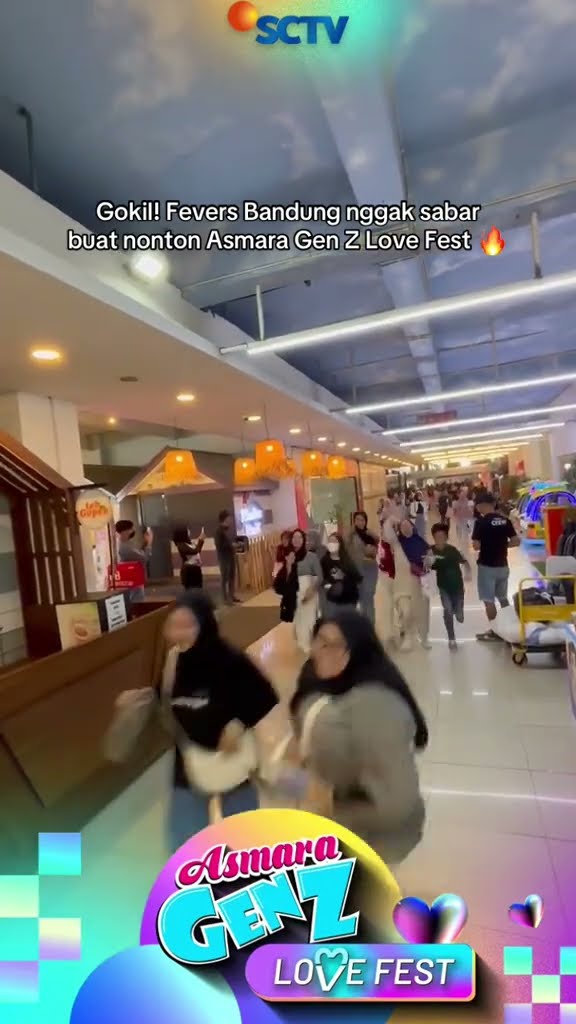 Gokill!! Antusiasme Warga Bandung dan sekitarnya untuk nonton Asmara Gen Z Love Fest #shorts