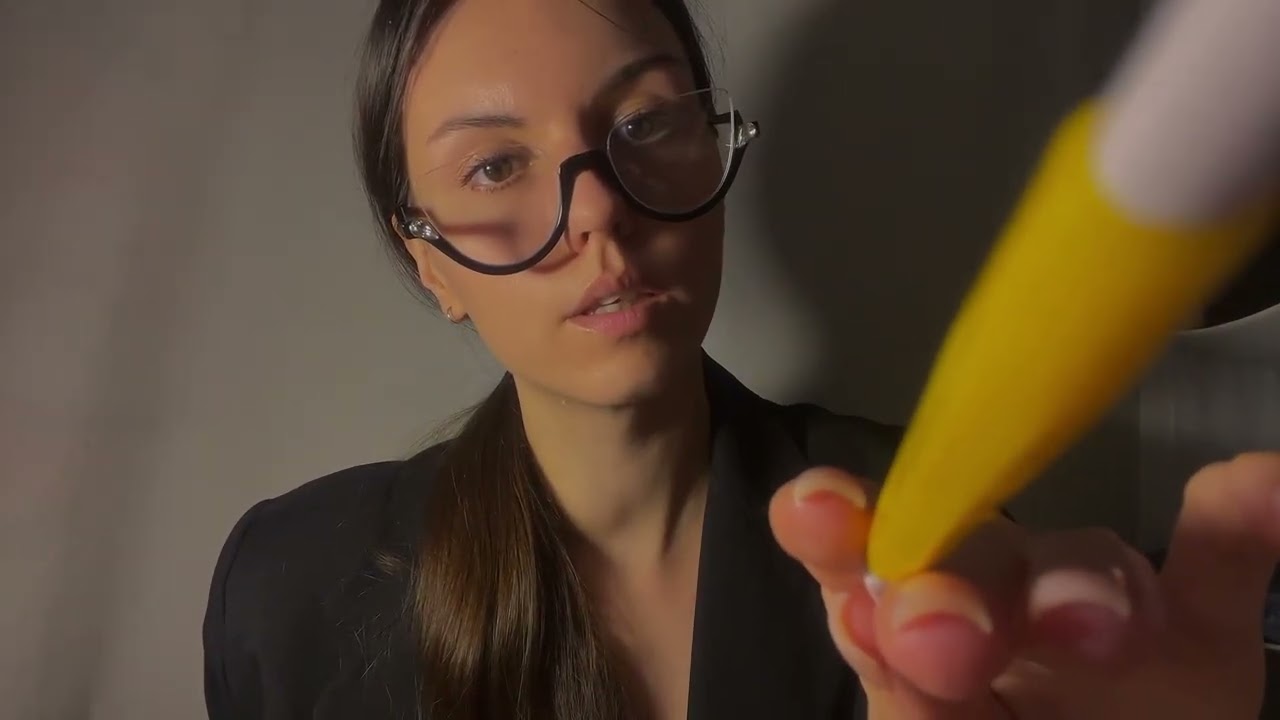 АСМР|проверка рефлексов| reflex test🙌🏻