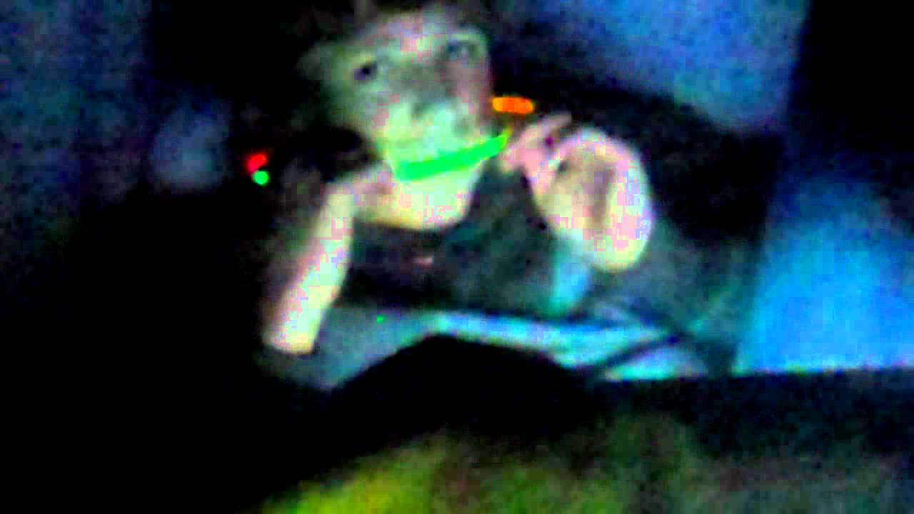 Funny Boy eat's Glowstick! YouTube