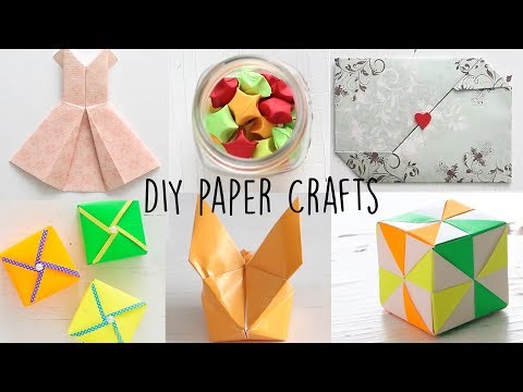 6 Easy Paper Craft | Paper Folding | DIY Tutorial