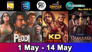 6 Upcoming South Hindi Dubbed Movies | Confirm Release Date | Peddi, KD The Devil, Rakasa |May2026#1