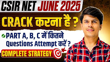 How to Attempt CSIR NET June 2025 Chemical Science Exam | CSIR NET Preparation 2025 |MadChem Classes
