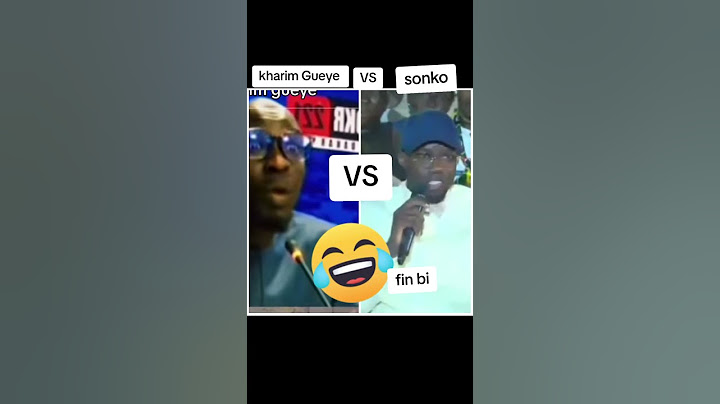 Ousmane sonko répond sévèrement a Abdou Karim Gueye 🤣🤣😭😭