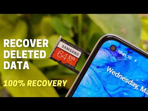 recover formatted sd card in android