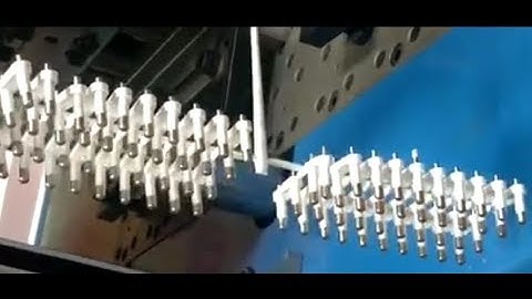 40 cavities Plug insert making plastic injection molding machine