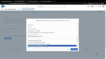 Salesforce Auto Number Helper