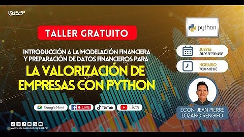 💻📊INTRODUCCIÓN A LA MODELACIÓN FINANCIERA Y PREPARACIÓN DE DATOS FINANCIEROS