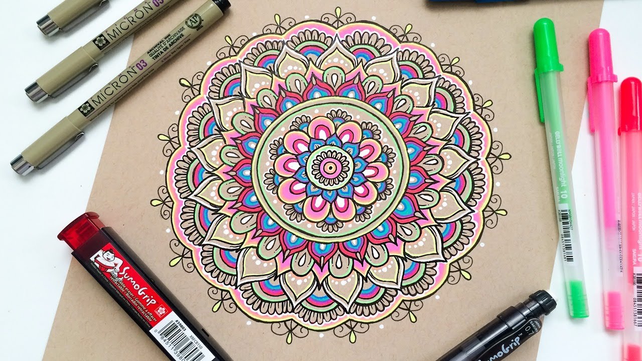 Making a Mandala with Sarah Lucas