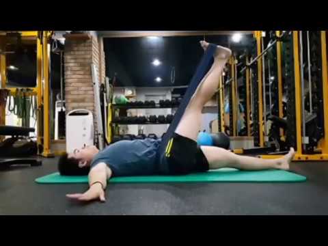 Stretching - Band stretching (lower body) /스트레칭-밴드스 트레칭(하체)