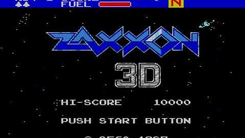 Sega Master System - Zaxxon 3D Intro
