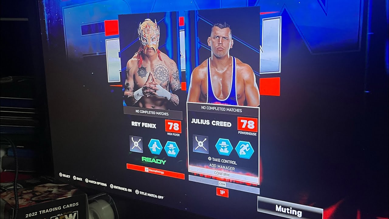 Rey fenix wwe 2k26 debut lets gooo 