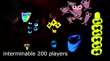 Interminable Rooms but 200 Players: Attempting to get to the V section