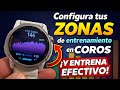 Así se configuran las zonas de entrenamiento en COROS (bien hecho)✅ 