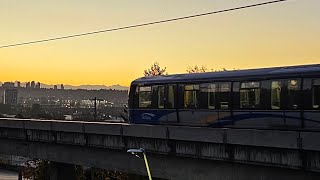 SKYTRAIN transit watch live in New Westminster BC Canada 🇨🇦