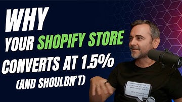 Why Your Shopify Store Converts at 1.5% (and Shouldn’t)