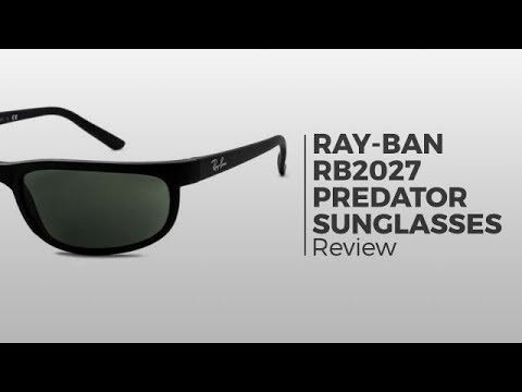 Ray Ban Rb27 Predator 2 Sunglasses Flash Preview Youtube