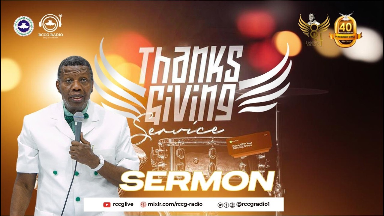 RCCG MARCH 2026 SPECIAL THANKSGIVING SERVICE