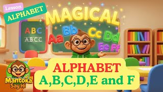 Learn ABC Letter A-F | Alphabet Learning | Kids 3D Learning Animation screenshot 4