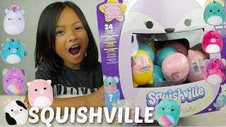 Squishville Series 4 Unboxing! Entire Box of Squishville Vlog with Emma