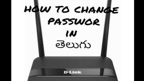 How to change wifi password in  Mobile telugu