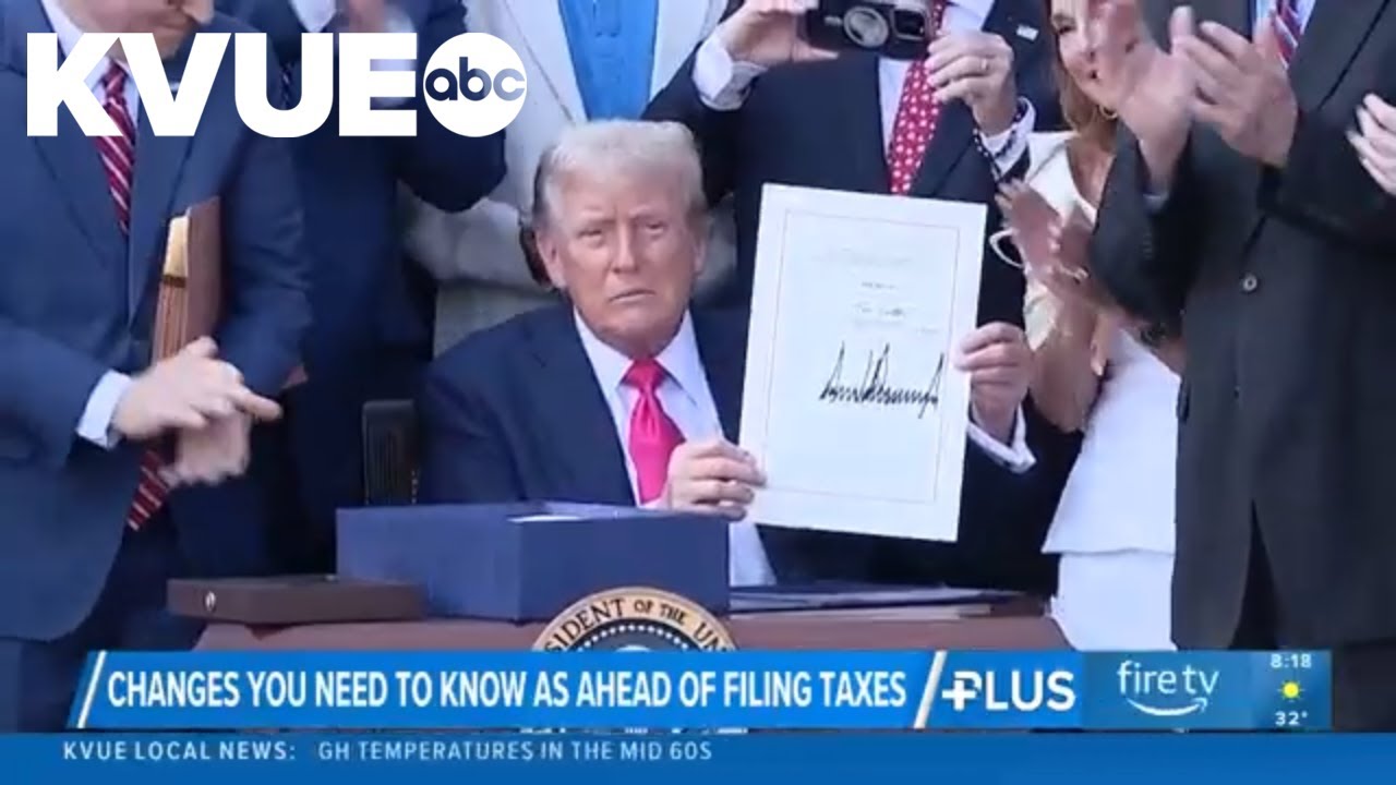 New law prompts changes to tax filing in the US - YouTube