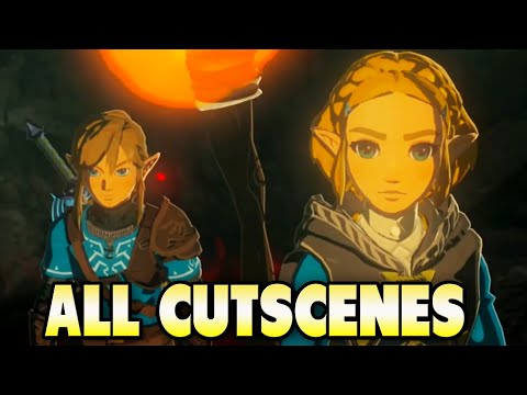 The Legend Of Zelda Tears Of The Kingdom FULL MOVIE HD All Cutscenes 