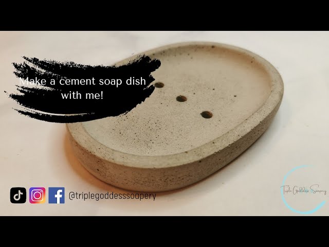 Concrete Soap Dish Silicone Mold