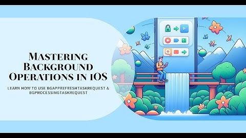How to do background operation using BGAppRefreshTaskRequest & BGProcessingTaskRequest in native iOS