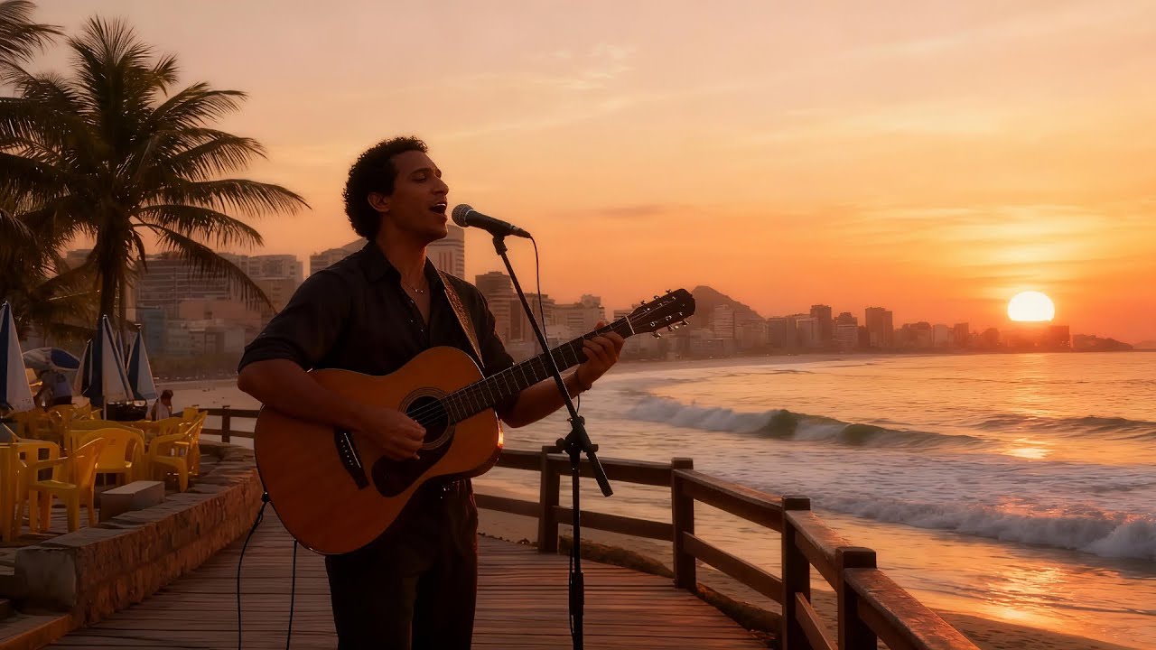 BOSSA NOVA pra se sentir no LEBLON anos 80 | Num Fim de Tarde Carioca | Inspirado em TOM JOBIM