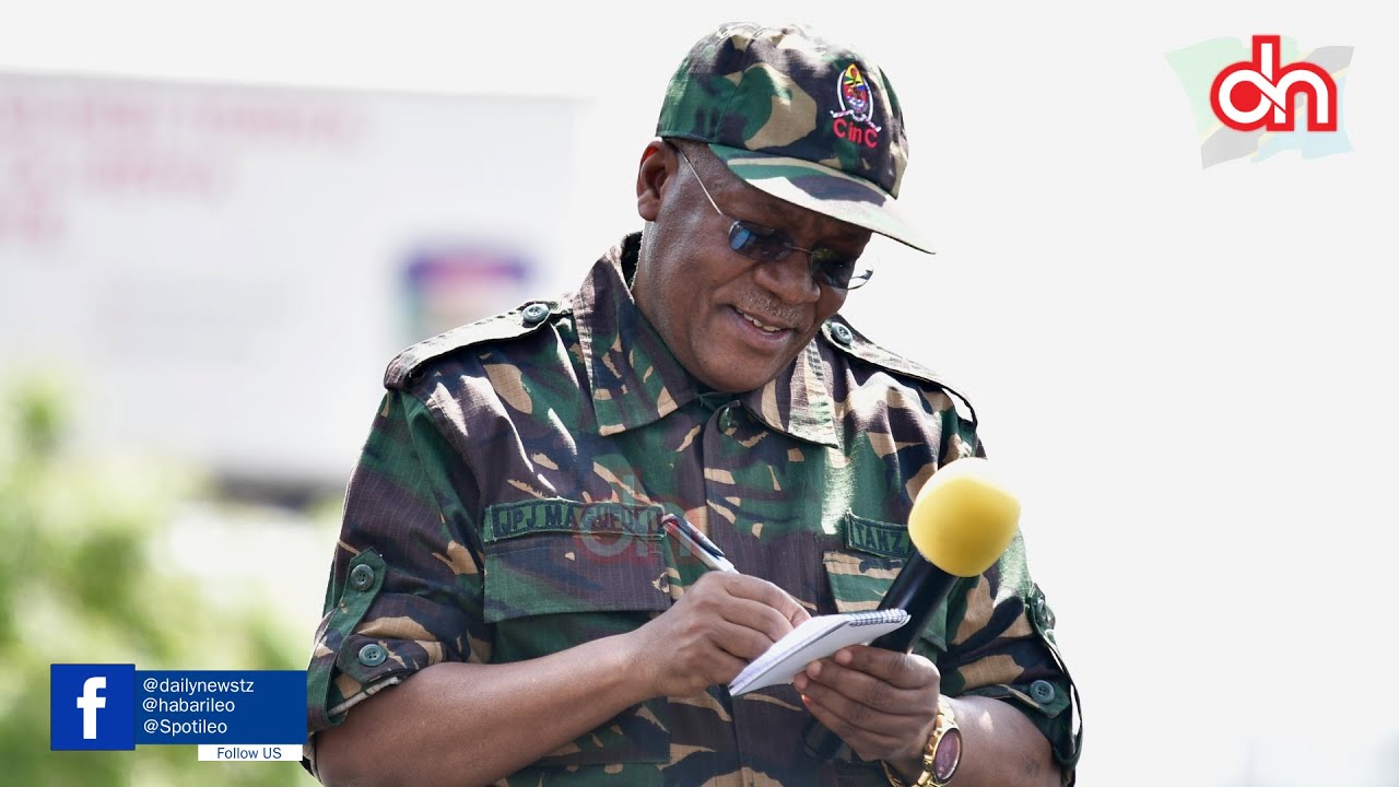 #Live Rais Magufuli akizungumza na wananchi Gairo, Morogoro