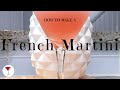 French Martini | How to make a cocktail with Vodka, Black Raspberry Liqueur &amp; Pineapple Juice