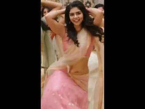 Kalyani Priyadarshan hot dance video 🔥 | hot actress navel scenes | hot saree navel dance