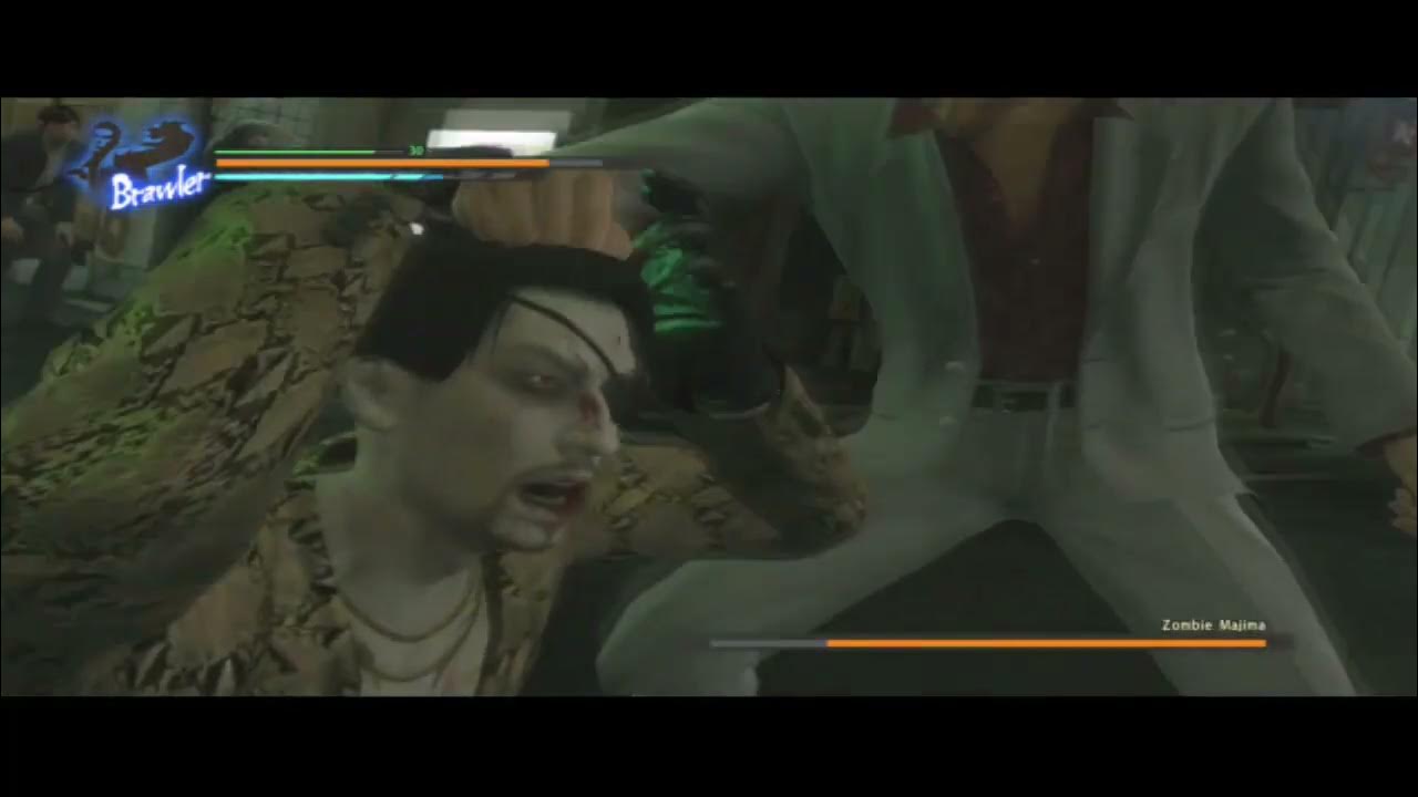 Yakuza Kiwami "Night of the Living Majima" (Zombie Majima SubMission