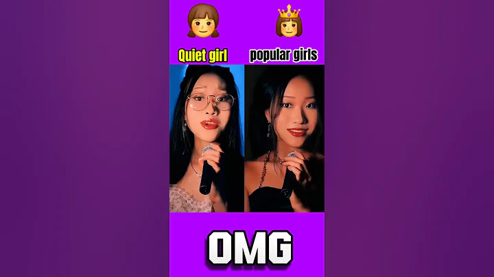 #pov​ In a school audition, the popular girls try to humiliate the quiet girl by going first #fypp