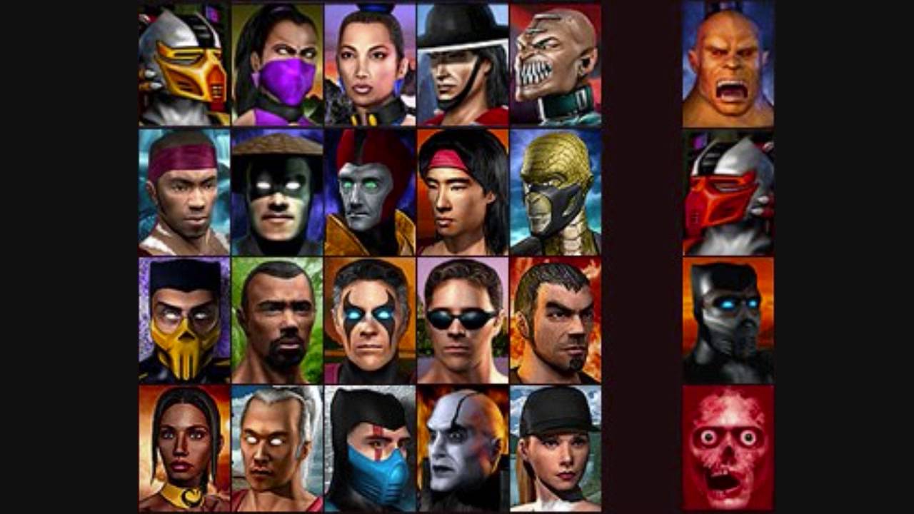Mortal Kombat 4 - All sound effects and voices (Part 1/2) 