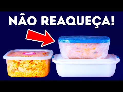 Vídeo: Quais alimentos não devem ser reaquecidos?