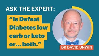 DEFEAT DIABETES | Is Defeat Diabetes low carb or keto or… both with Dr David Unwin by Defeat Diabetes AU 152 views 6 months ago 1 minute, 11 seconds