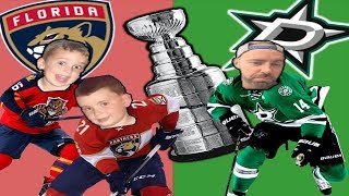 QUINN CUP FINALS!!  KNEE HOCKEY  DALLAS STARS / FLORIDA PANTHERS  SEASON 2  QUINNBOYSTV