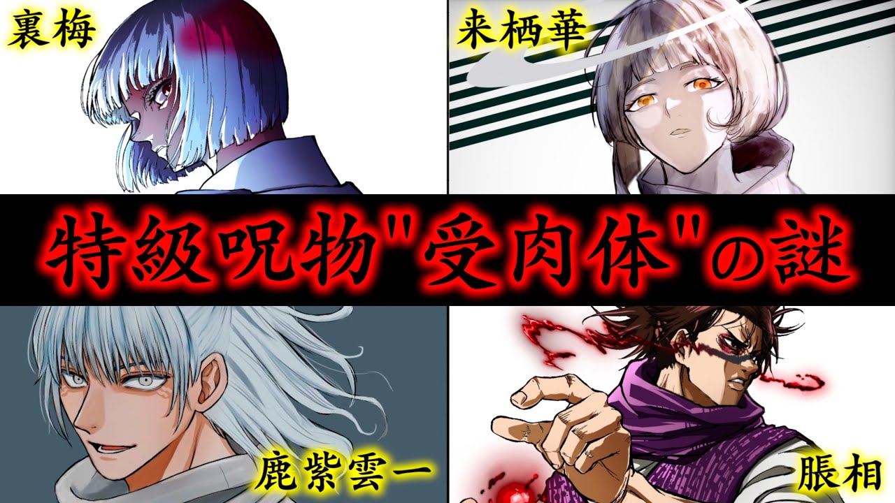 呪術廻戦 なぜ 特級呪物 受肉体の 違和感 について 最新177話 考察 ネタバレ注意 Youtube