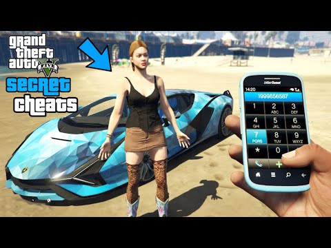 GTA 5 - All New Secret Phone Cheats! (Money Cheat, Girlfriend