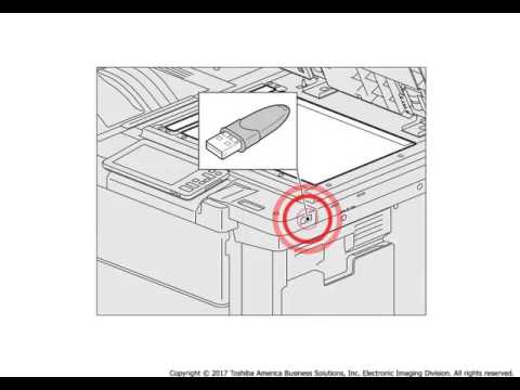 Toshiba T42020 Scan to USB