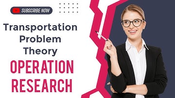 Transportation Problem Theory in operation Research in hindi and easy language Mcom, Bcom, Mba, Bba