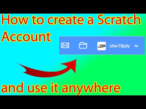 How to create Scratch Account and login to  your scratch account with full steps